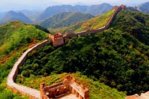 Hiking on the Great Wall