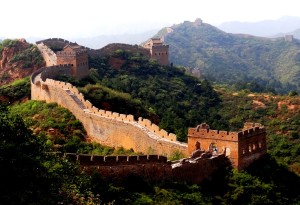 Hiking on the Great Wall