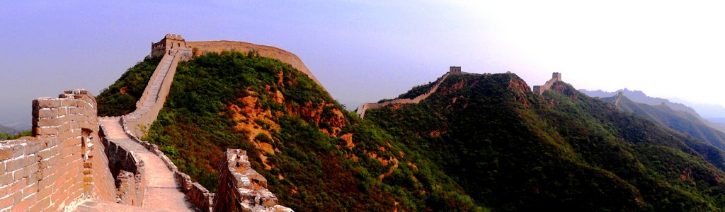 Hiking on the Great Wall