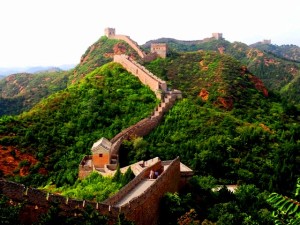 Hiking on the Great Wall