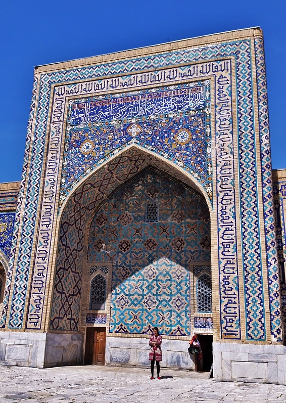 50 Shades Of Blue In Samarkand Uzbekistan!