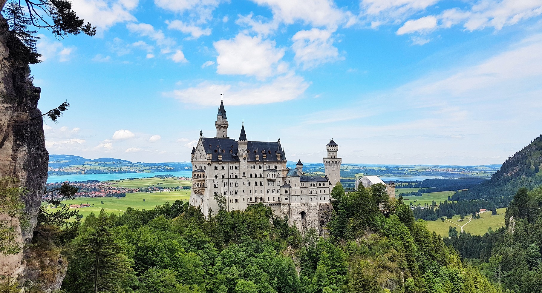 Neuschwanstein Castle - A Fairy Tale World  Of A Bavarian King