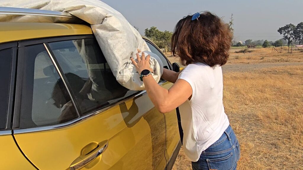 Quick Car Cover Installation