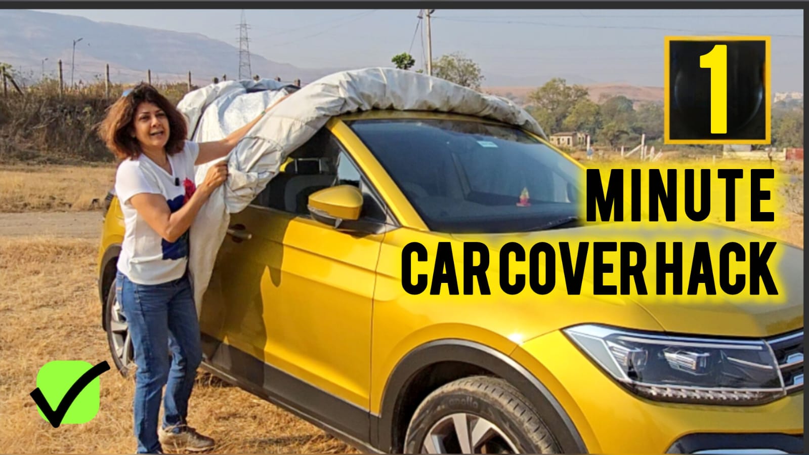 Quick Car Cover Installation – Cover On & Fold Off In A Minute!